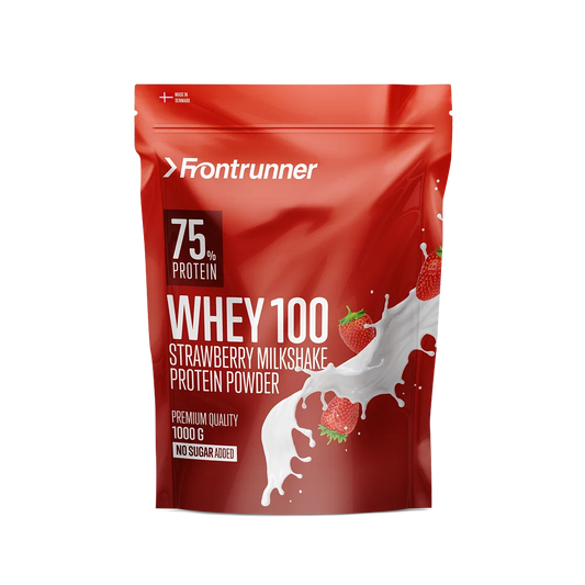 Whey 100 Proteinpulver - Strawberry Milkshake 1kg